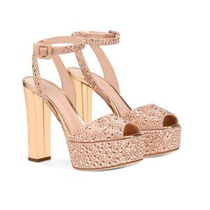GIUSEPPE ZANOTTI Betty Crystal-Embellished Platform Sandals